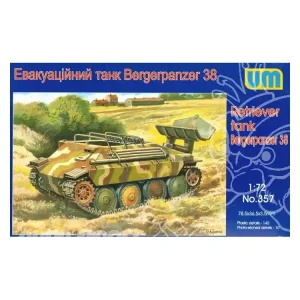 Remise UM Unimodels maquettes militaire 357 CHAR ALLEMAND DE DEPANNAGE BERGEPANZER 38 1/72