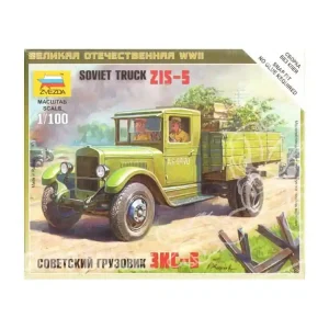 ZVEZDA maquettes militaire 6124 Camion sovietique Zis -5 1/100 Expédition Rapide