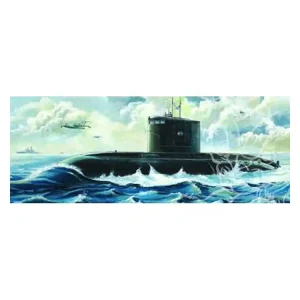 TRUMPETER maquette sous marin 05903 SOUS-MARIN D‘ATTAQUE RUSSE CLASSE KILO 1/144 Authentique