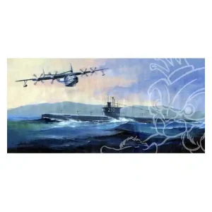 Achat Immédiat HOBBY BOSS maquette sous marin 83515 PLA Navy Type 033 Romeo Class et SH-5 1/350