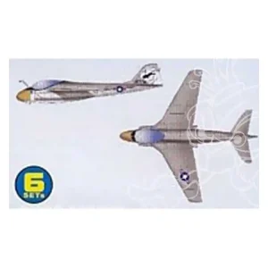 Trumpeter maquette avion 06224 SET DE 6 AVIONS A-6E INTRUDER 1/350 Promotion