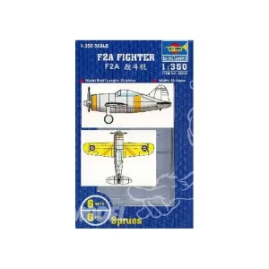 Trumpeter maquette avion 06242 SET DE 6 AVIONS BREWSTER F2A BUFFALO 1/350 Meilleur Prix