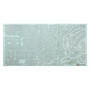Achat Immédiat TAMIYA decalques 12644 Stickers Zimmerit Elefant 1/35