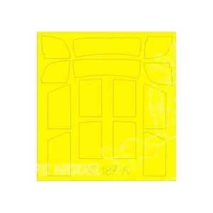 Usine Directe Eduard Express Mask XT187 Masques Typ 770K (W150) 1/35