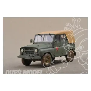 TRUMPETER maquette militaire 02327 UAZ-469 VEHICULE TOUT TERRAIN SOVIETIQUE 1/35 Commander Vite