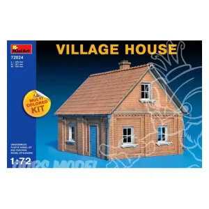 MINI ART maquette militaire 72024 Maison de Village MCK 1/72 Solde