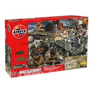 Nouvelle Collection Airfix maquette militaire A50009A WWII Battle Front Gift Set t 1/76
