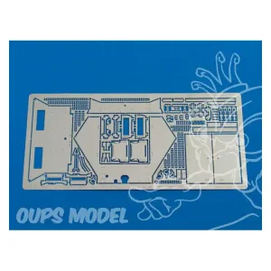 Aber 35206 Rear doors et vision ports Sdkfz 251/1 Ausf D Armoured personnel carrier 1/35 Produit De Marque