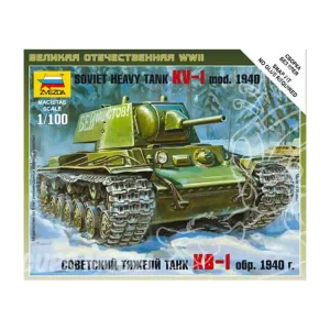 ZVEZDA maquettes militaire 6141 KV-1 1/100 Marque