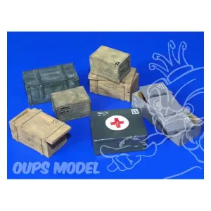 Plus Model 096 Caisses de transport 1/35 Dernier Modèle