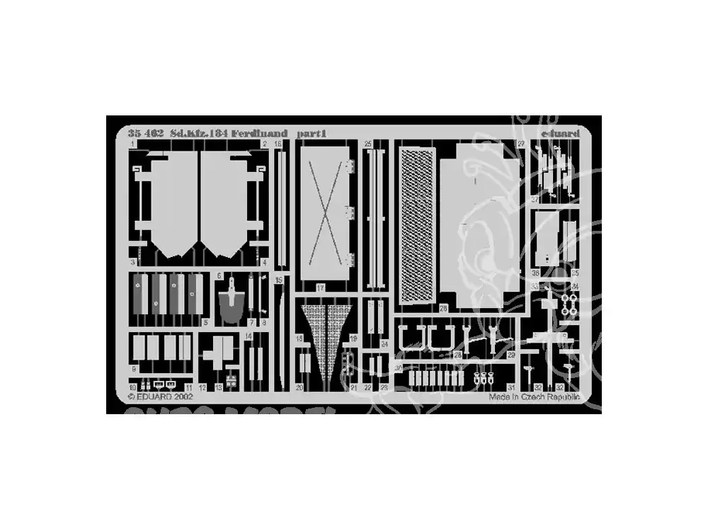 Promotion Saisonnière Eduard photodecoupe militaire 35463 Flakvierling 38 20mm Tamiya 1/35