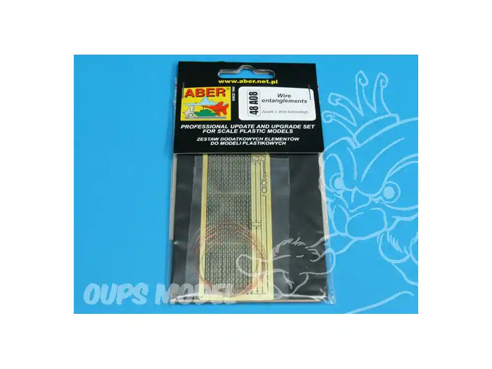 Marque Aber 48A08 Enchevêtrements de câbles et barbelets 1/48