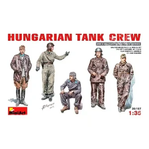 Mini art maquette militaire 35157 EQUIPAGE DE CHAR Hongrois 1/35 Promotion Saisonnière