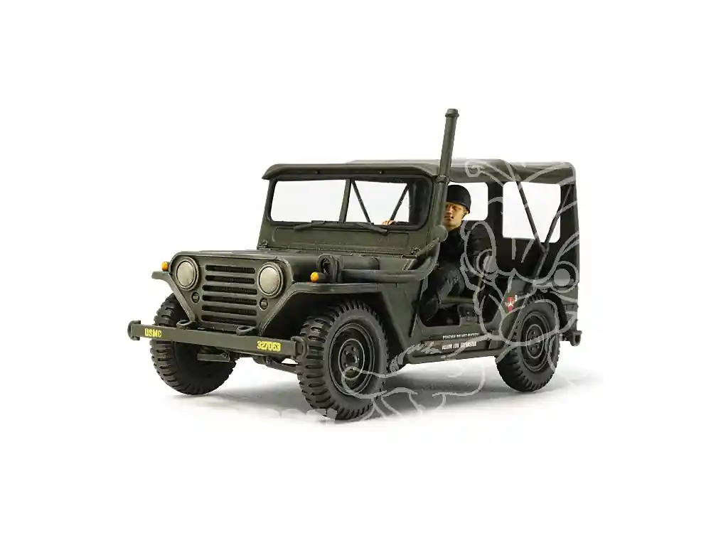 Réduction TAMIYA maquette militaire 35334 M151A1 Guerre du Vietnam 1/35
