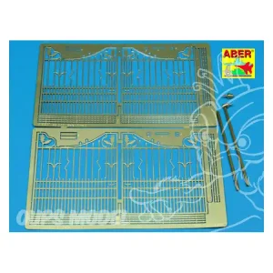 Aber diorama 35D13 Portail de fer Type A 1/35 Usine Directe