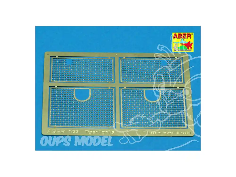 Soldes Aber 35G03 grilles pour Tigre I 1/35