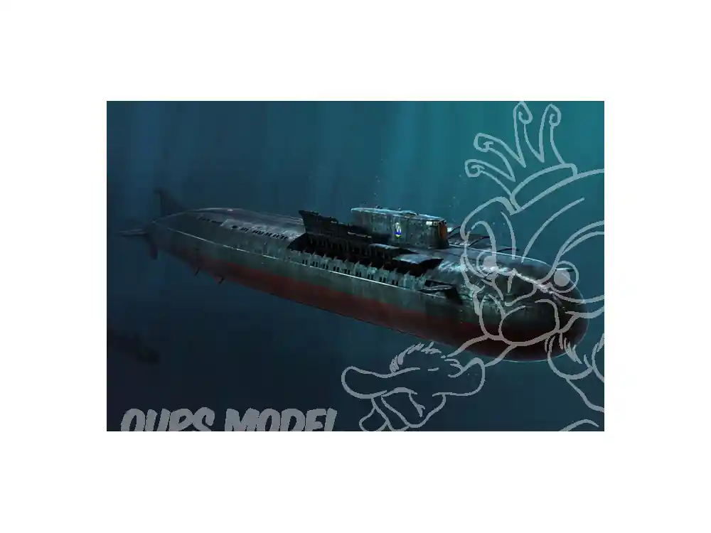 HOBBY BOSS maquette sous marin 83521 Russian Navy SSGN Oscar II Class Kursk Cruise Missile 1/350 Vente Flash
