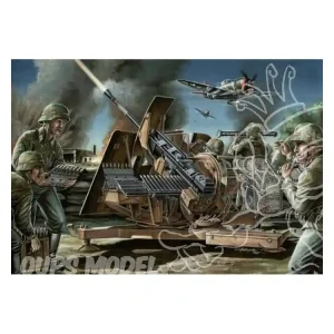 Affaire À Saisir CMK kit resine t35005 CANON ANTI AÉRIEN ALLEMAND DE 3.7cm FLAK 43 1/35