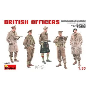 Mini art maquette militaire 35165 SET OFFICIERS ANGLAIS PÉRIODE 1944/1945 1/35 Bon Marché
