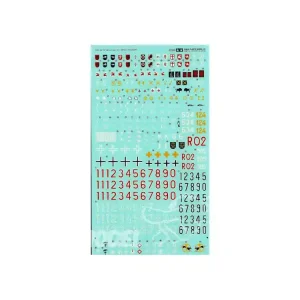 TAMIYA decalques 66451 Divers decals allemand WWII 1/35 Offre Du Jour