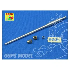 Aber 35L08n Fut de canon 88mm Allemand KwK 43/3 L/71 Tigre B Serien-Turm Late Barrel pour kit Tamiya 1/35 Prix Promo