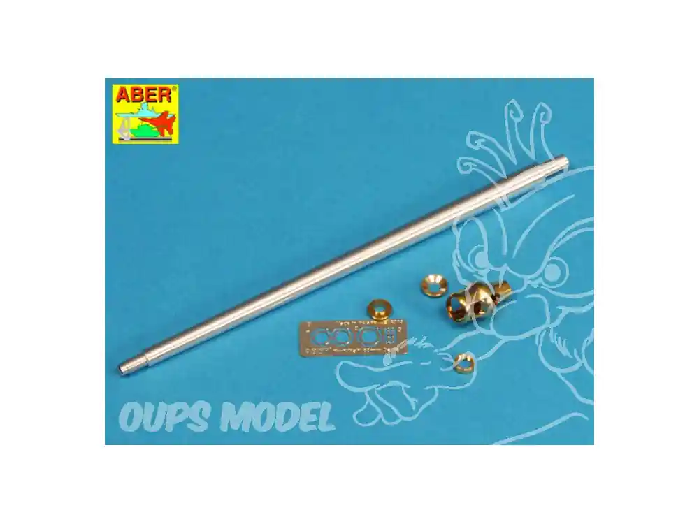 Aber 35L140 Canon Allemand 88mm Pak 43/1 L/71 pour Sd.Kfz.184 Elefant pour kit Tamiya 1/35 Nouveauté