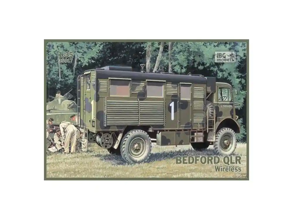 Offre Spéciale IBG maquette militaire 35017 BEDFORD QLR Wireless 1/35