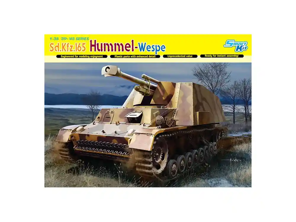 Produit De Marque Dragon maquette militaire 6535 Hummel Wespe 1/35
