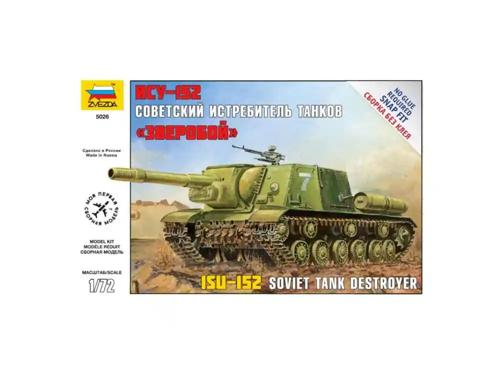 Usine Directe zvezda maquette militaire 5026 ISU-152 1/72