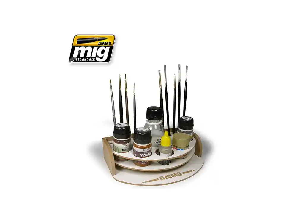 Remise Mig Jimenez accessoire peinture 8002 Mini presentoir pour plan de travail