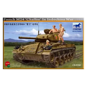 Bronco maquette militaire CB 35166 M24 Chaffee Français en Indochine 1/35 Livraison Express