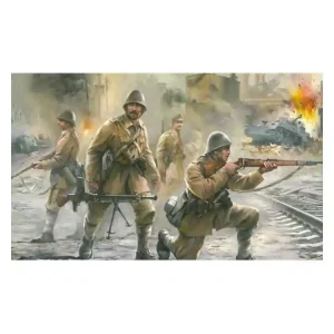 Seulement Aujourd'hui Zvezda maquette personnages militaire 6163 Infanterie Roumaine 1/72