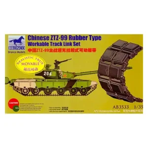 Acheter Direct Bronco maquette militaire AB 3533 chenilles réaliste Chinois ZTZ-99 1/35