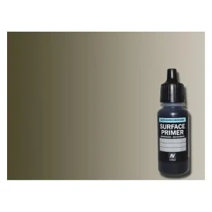 Offre Limitée Vallejo Surface Primer 70611 Appret acrylique Polyuréthane IJA - TSUCHI - KUSA - IRO Terre verte (Début) 17ml