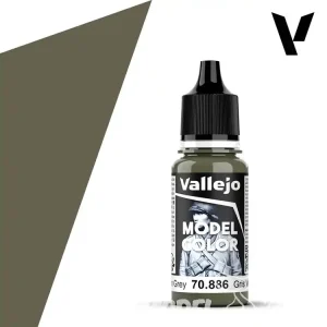 Offre Du Jour Vallejo Peinture Acrylique Model Color 70886 Vert gris RAL7002 - RLM02 18ml