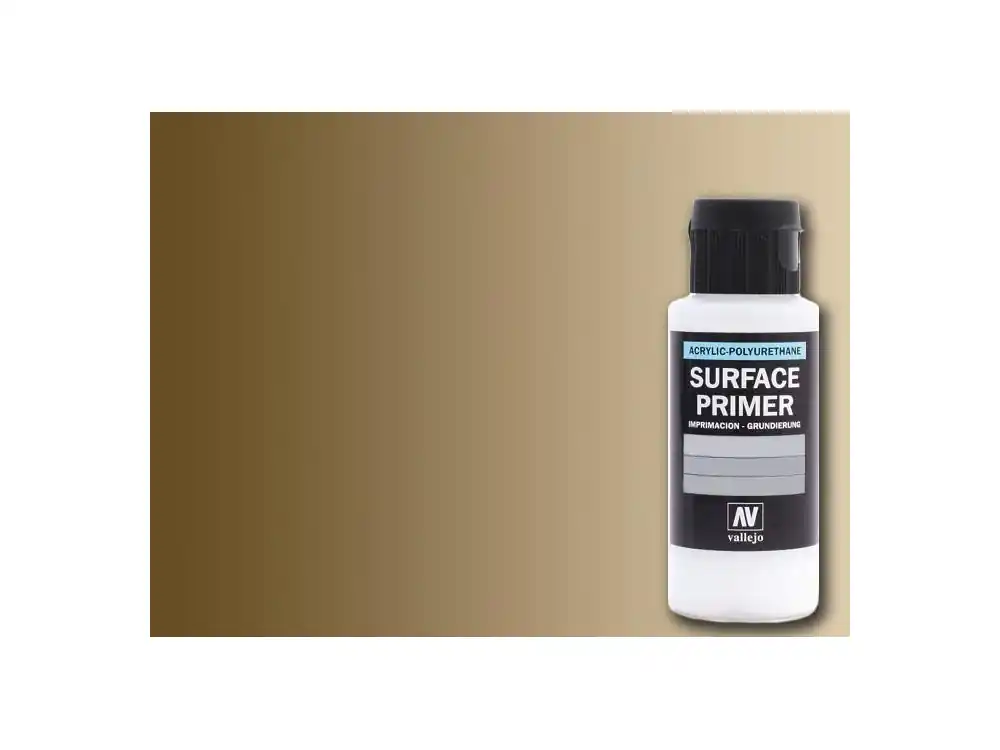 Vallejo Surface Primer 73606 Appret acrylique Polyuréthane Vert marron Allemand RAL8000 60ml Réduction