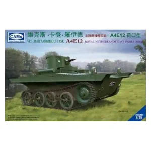 CAMs maquette militaire RV35-003 CHAR LÉGER AMPHIBIE A4E12 1/35 Prix Choc