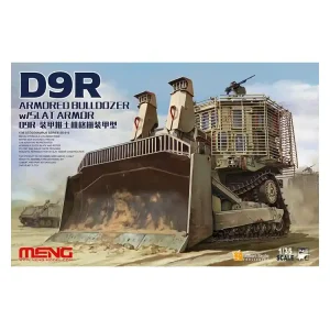 Meng maquette militaire SS-010 D9R BULLDOZER BLINDE ARMÉE ISRAÉLIENNE 1/35 Authentique