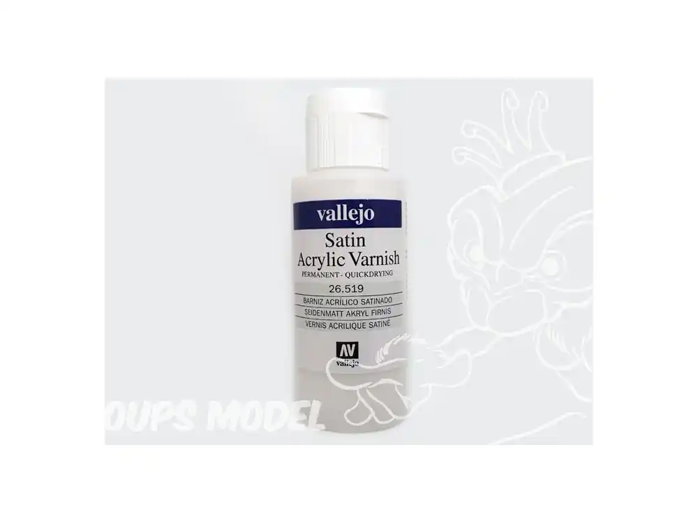 Affaire À Saisir Vallejo 26519 Vernis acrylique satiné 60ml