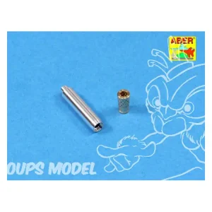 Promotion Saisonnière Aber 35L117 75mm Obice da 75/18 mo.35 Italien pour semovente da 75/18 M40 1/35