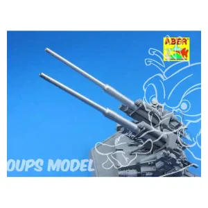 Nouvel Arrivage Aber 35L188 Fut de canon allemand 128mm L/61 pour canon anti-aerien 12,8cm Flak 40 Zwilling Takom 1/35