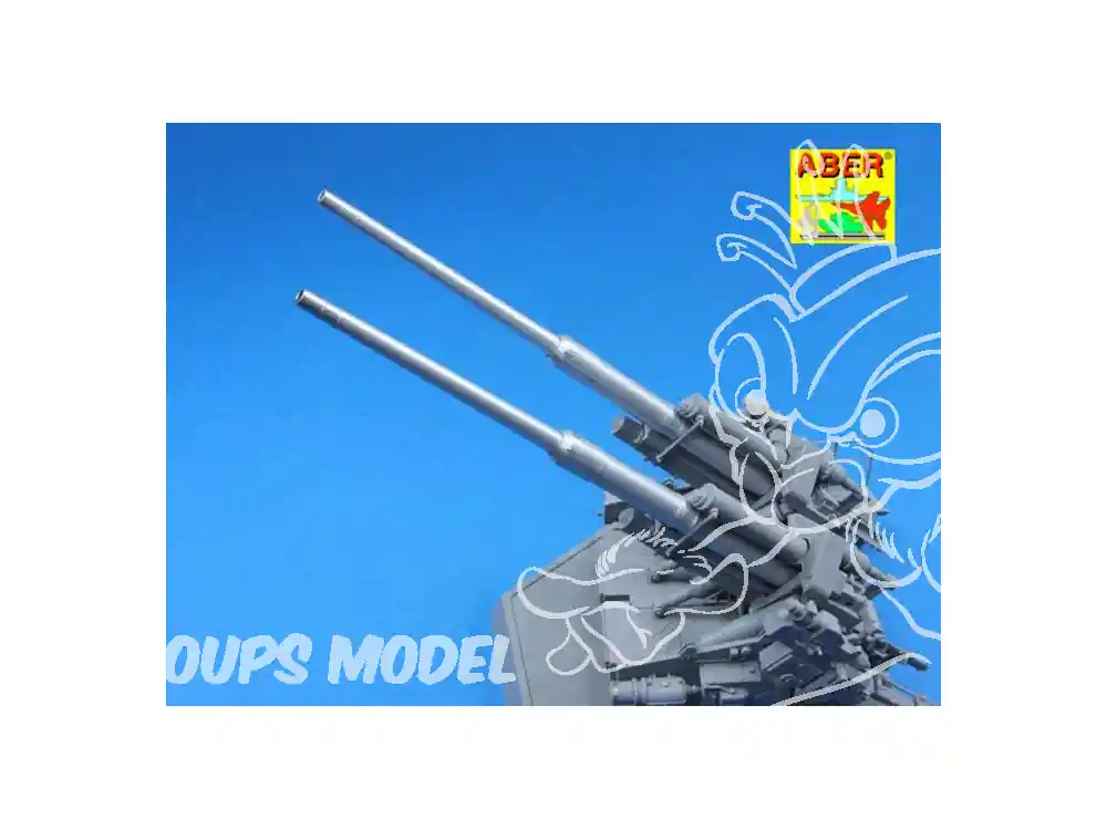 Nouvel Arrivage Aber 35L188 Fut de canon allemand 128mm L/61 pour canon anti-aerien 12,8cm Flak 40 Zwilling Takom 1/35
