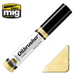 MIG Oilbrusher 3518 Chair bronzée Peinture a l‘huile avec applicateur Authentique