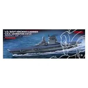 Super Prix Meng maquettes bateau PS-002 USS LEXINGTON CV-2 PORTE-AVIONS US NAVY WWII 1/700