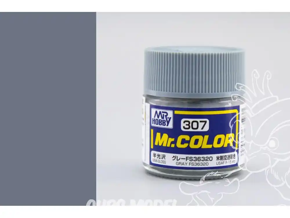 Expédition Rapide peinture maquette Mr Color C307 Gris FS36320 satiné 10ml