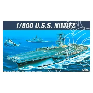 Academy maquette bateau 14213 CVN-68 USS Nimitz 1/800 Commande En Gros