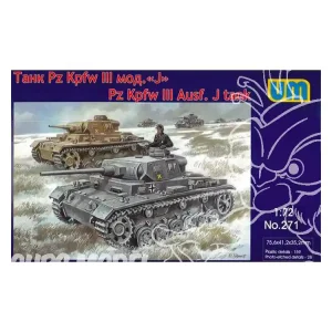 UM Unimodels maquettes militaire 271 Pz Kpfw PANZER III Ausf J 1/72 Meilleur Prix