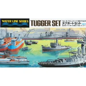 Hasegawa maquette bateau 31509 Tugger set 1/700 Top Vente