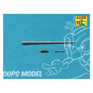 Aber 35L180 Canons métal 25mm M242 Bushmaster & 7,62mm M240 pour M2/M3 Bradley ou LAV-25 1/35 Populaire