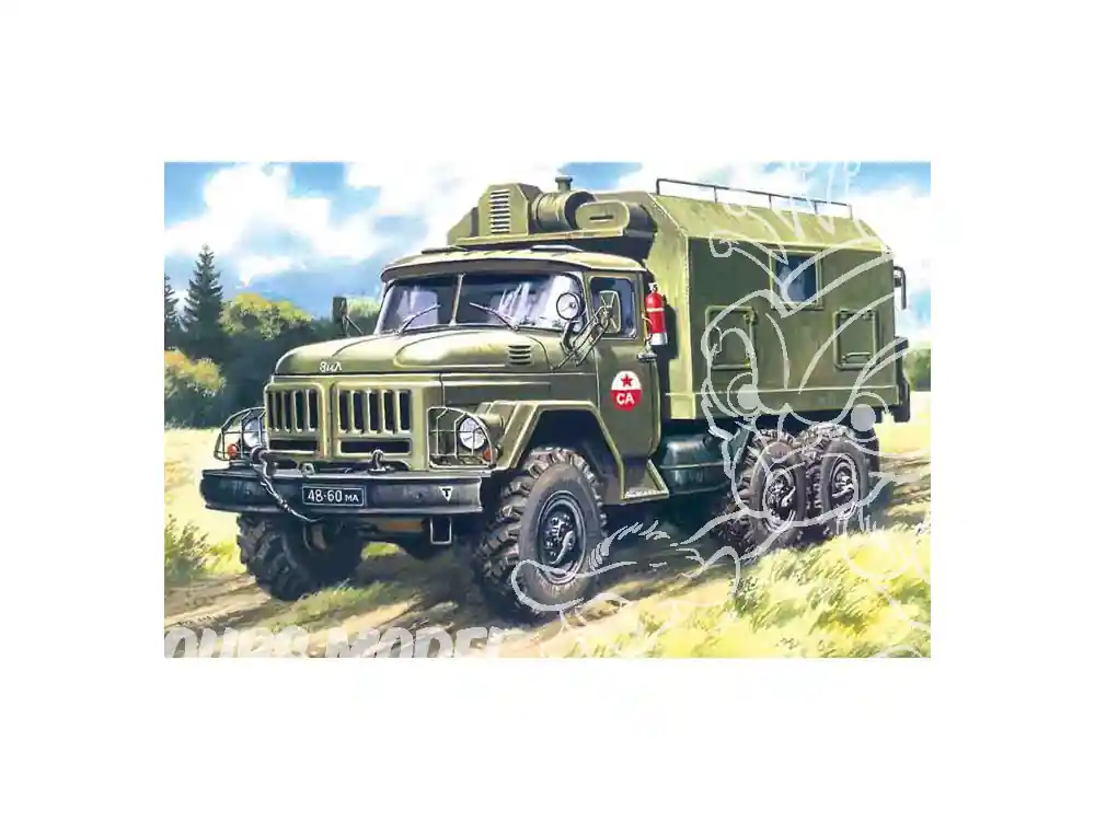 Offre Spéciale Icm maquette militaire 72812 Zil 131 Vehicule de commandement 1/72